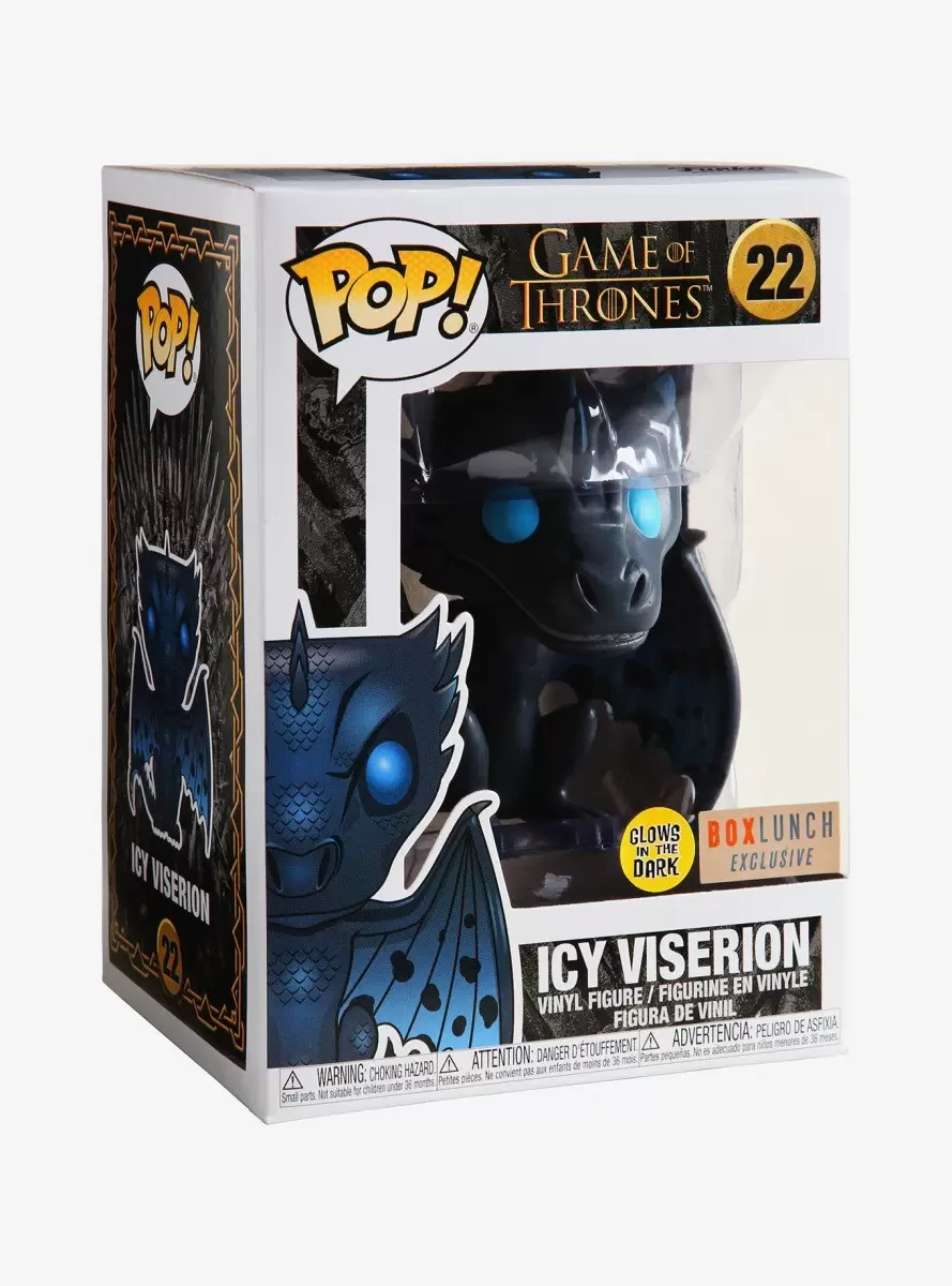 POP! Game of Thrones - Game of Thrones - Icy Viserion GITD