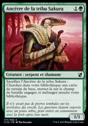 Commander 2019 - Ancêtre de la tribu Sakura