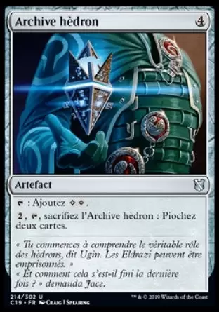 Commander 2019 - Archive hèdron