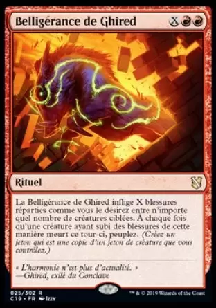 Commander 2019 - Belligérance de Ghired