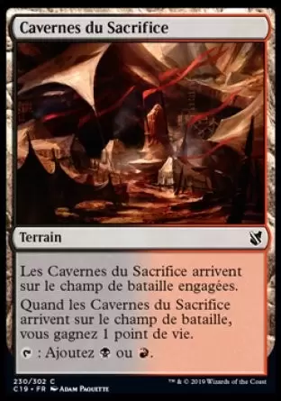 Commander 2019 - Cavernes du Sacrifice