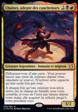 Commander 2019 - Chaînes, adepte des cauchemars