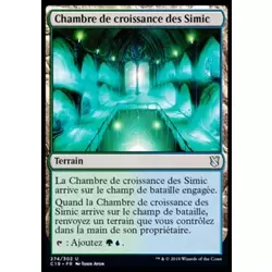 Chambre de croissance des Simic