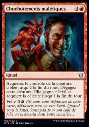 Commander 2019 - Chuchotements maléfiques