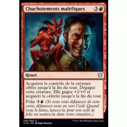 Chuchotements maléfiques