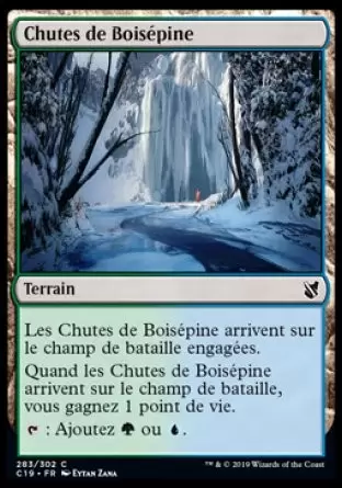 Commander 2019 - Chutes de Boisépine