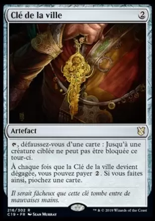 Commander 2019 - Clé de la ville
