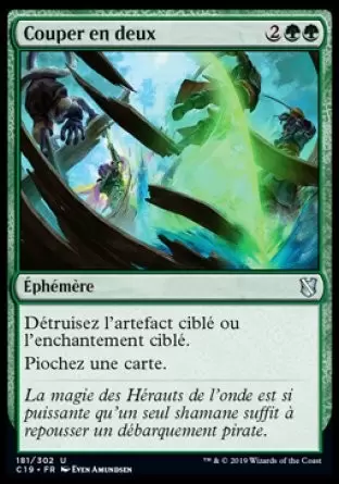 Commander 2019 - Couper en deux
