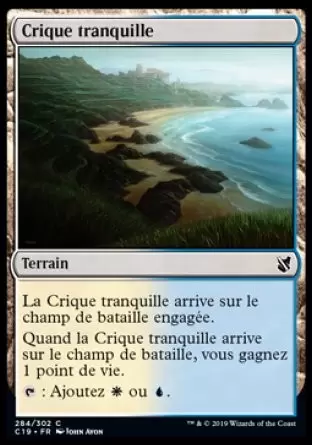 Commander 2019 - Crique tranquille