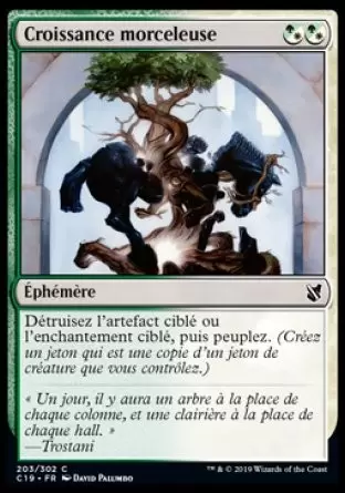 Commander 2019 - Croissance morceleuse