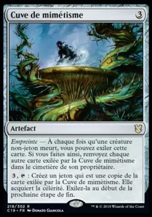 Commander 2019 - Cuve de mimétisme