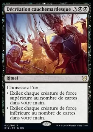 Commander 2019 - Décréation cauchemardesque