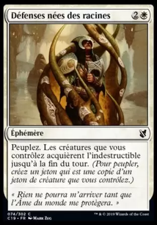 Commander 2019 - Défenses nées des racines