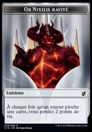 Commander 2019 - Emblème Ob Nixilis ravivé