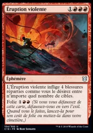 Commander 2019 - Éruption violente