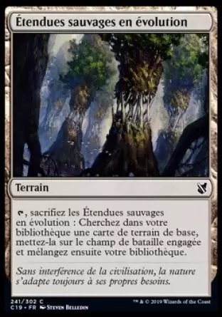Commander 2019 - Étendues sauvages en évolution