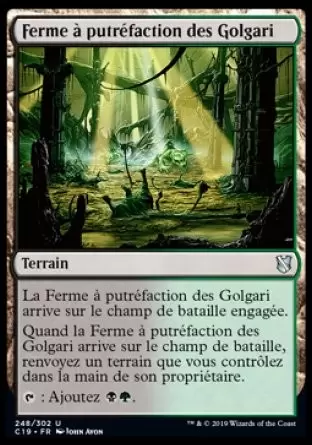 Commander 2019 - Ferme à putréfaction des Golgari