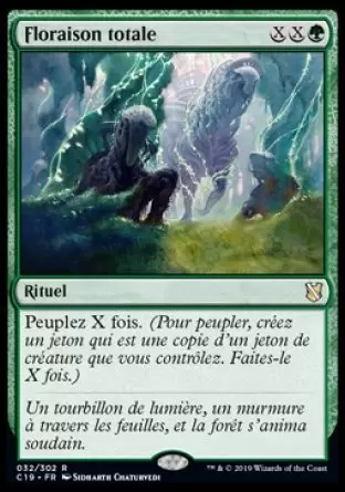Commander 2019 - Floraison totale