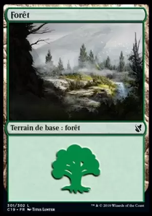 Commander 2019 - Forêt