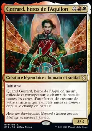 Commander 2019 - Gerrard, héros de l\'Aquilon