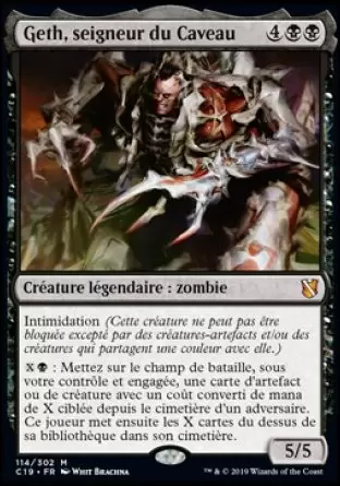 Commander 2019 - Geth, seigneur du Caveau