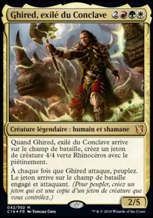 Commander 2019 - Ghired, exilé du Conclave