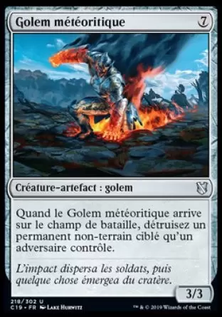 Commander 2019 - Golem météoritique