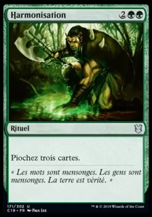 Commander 2019 - Harmonisation