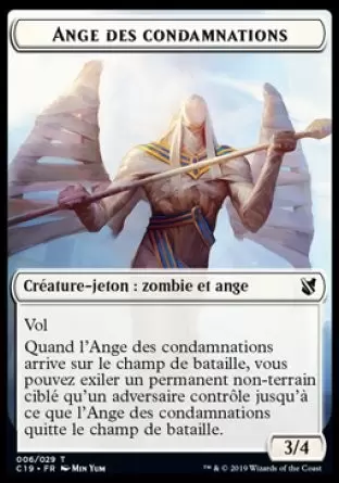 Commander 2019 - Jeton Ange des condamnations