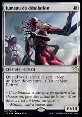 Commander 2019 - Jumeau de désolation