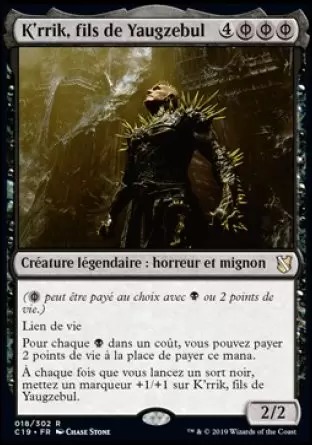 Commander 2019 - K\'rrik, fils de Yaugzebul