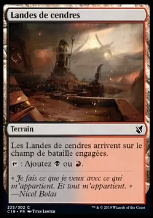 Commander 2019 - Landes de cendres