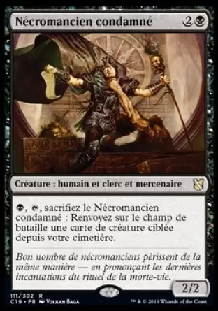 Commander 2019 - Nécromancien condamné