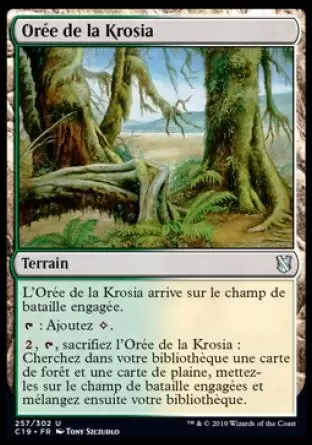 Commander 2019 - Orée de la Krosia