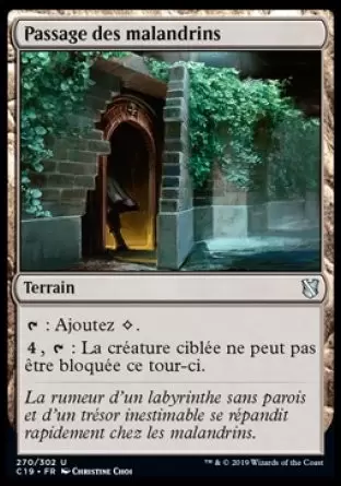 Commander 2019 - Passage des malandrins