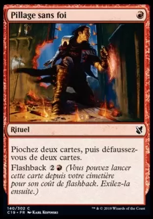 Commander 2019 - Pillage sans foi
