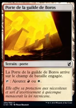 Commander 2019 - Porte de la guilde de Boros