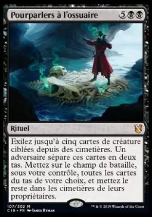 Commander 2019 - Pourparlers à l\'ossuaire