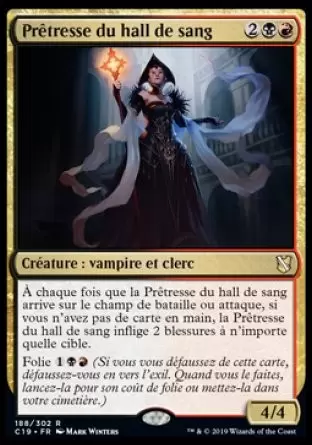 Commander 2019 - Prêtresse du hall de sang