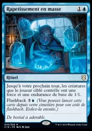 Commander 2019 - Rapetissement en masse