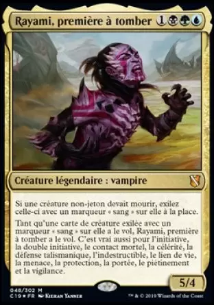 Commander 2019 - Rayami, première à tomber