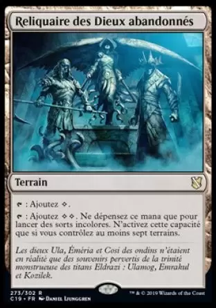 Commander 2019 - Reliquaire des Dieux abandonnés