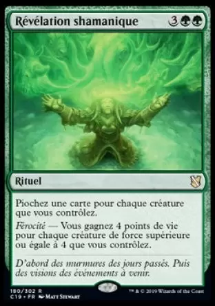 Commander 2019 - Révélation shamanique