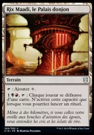 Commander 2019 - Rix Maadi, le Palais donjon