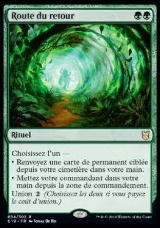 Commander 2019 - Route du retour