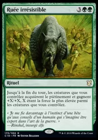 Commander 2019 - Ruée irrésistible