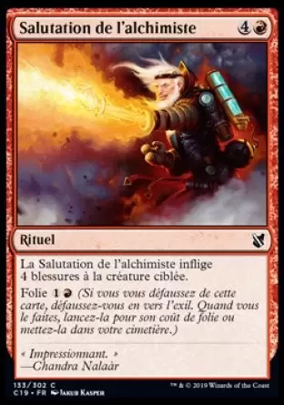 Commander 2019 - Salutation de l\'alchimiste