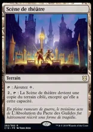 Commander 2019 - Scène de théâtre