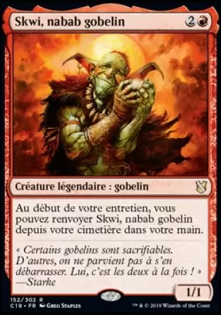 Commander 2019 - Skwi, nabab gobelin