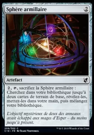 Commander 2019 - Sphère armillaire